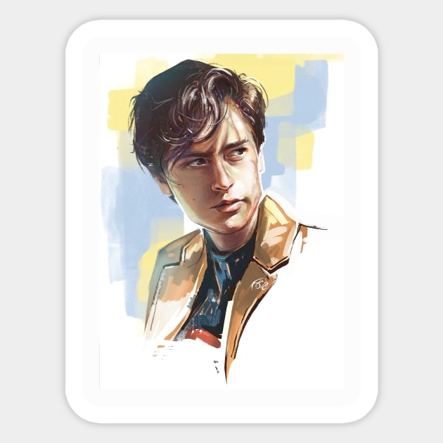 Cole Sprouse Sticker by Alla